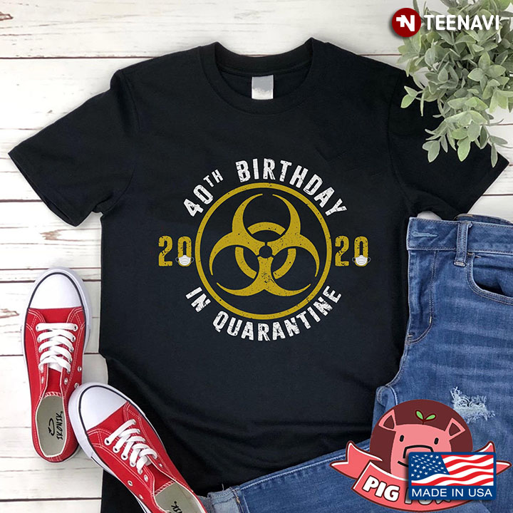 40th Birthday In Quarantine 2020  Coronavirus Pandemic