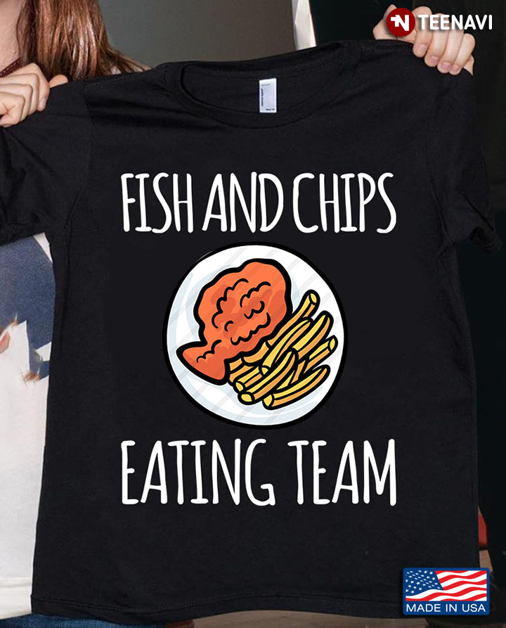 Fish And Chips Eating Team