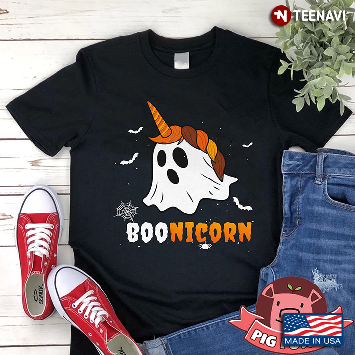 Boonicorn Boo Unicorn Halloween