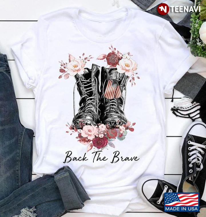 Combat Boots Back The Brave