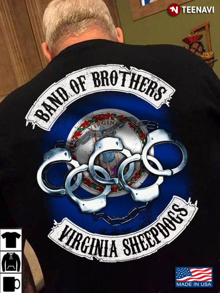 Band Of Brothers Virgina Sheepdogs Handcuff