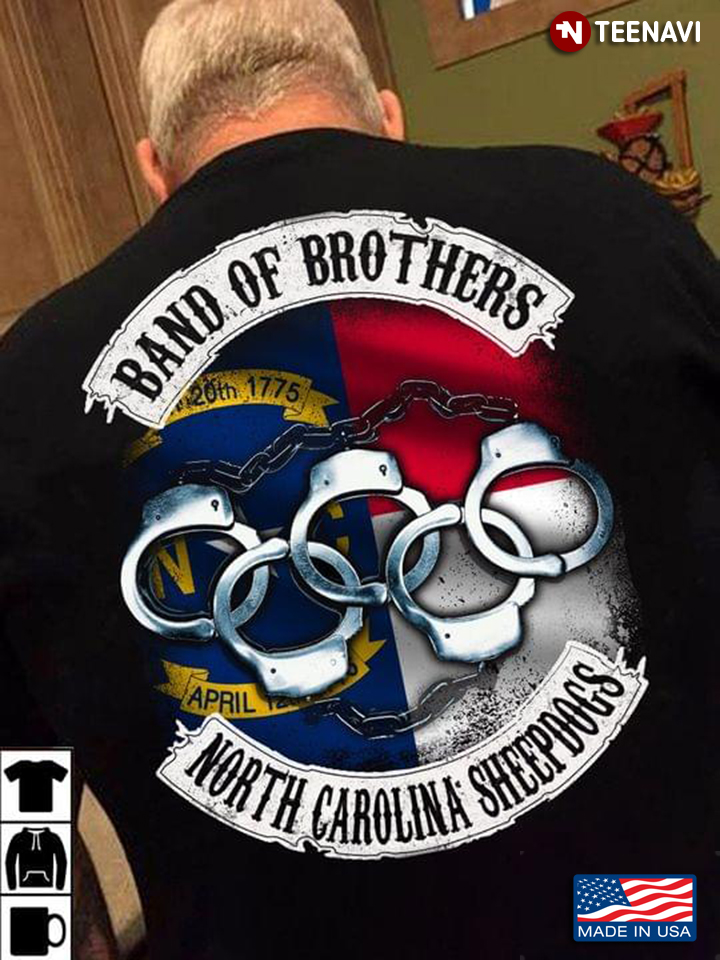 Band Of Brothers North Carolina Sheepdogs Handcuff