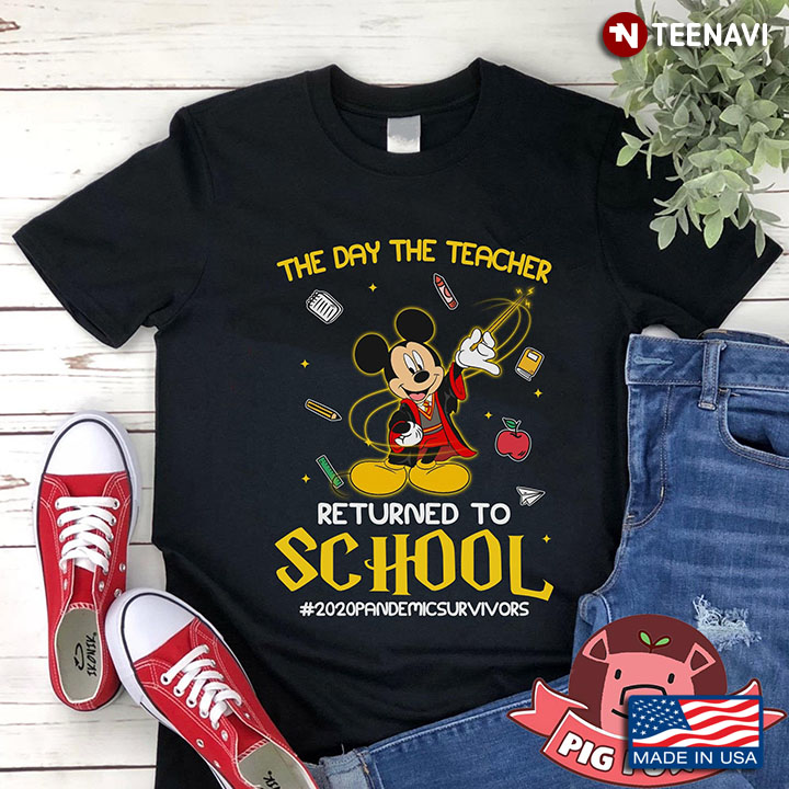 Mickey Mouse The Day The Teacher Returned To School #2020Pandemicsurvivirs