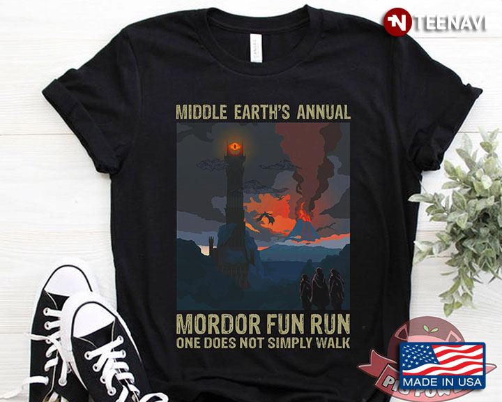 Middle Earth's Annual Mordor Fun Run One Does Not Simply Walk