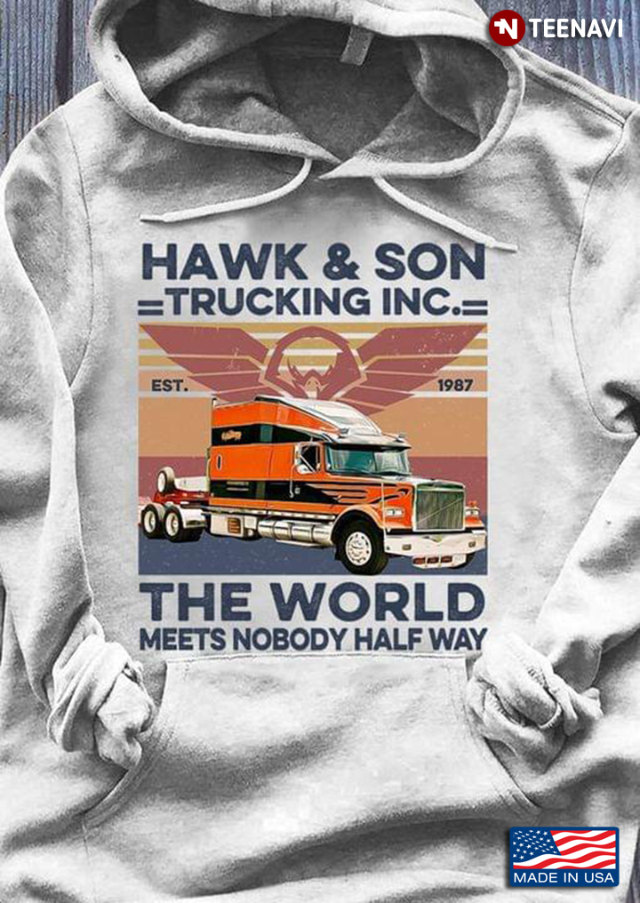 Hawk And Son The World Meets Nobody Half Way Over the Top 1987