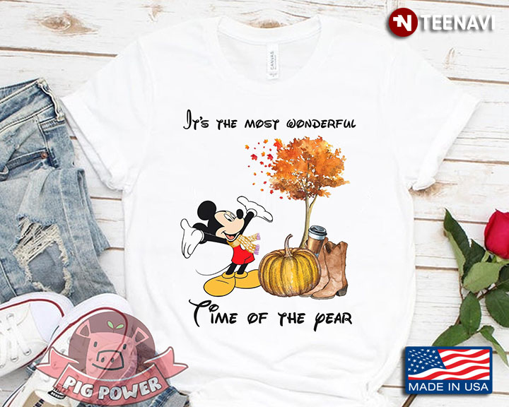 Mickey Mouse: Fall It's The Most Wonderful Time Of The Year