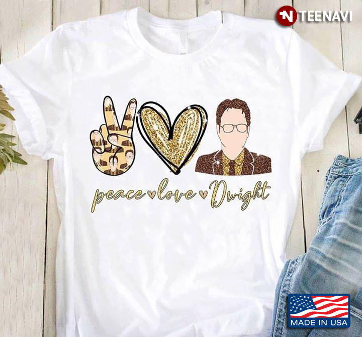 Hand Heart Dwight Peace Love Dwight