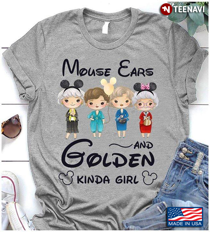 Cool Disney Mouse Ears And Golden Kinda Girl