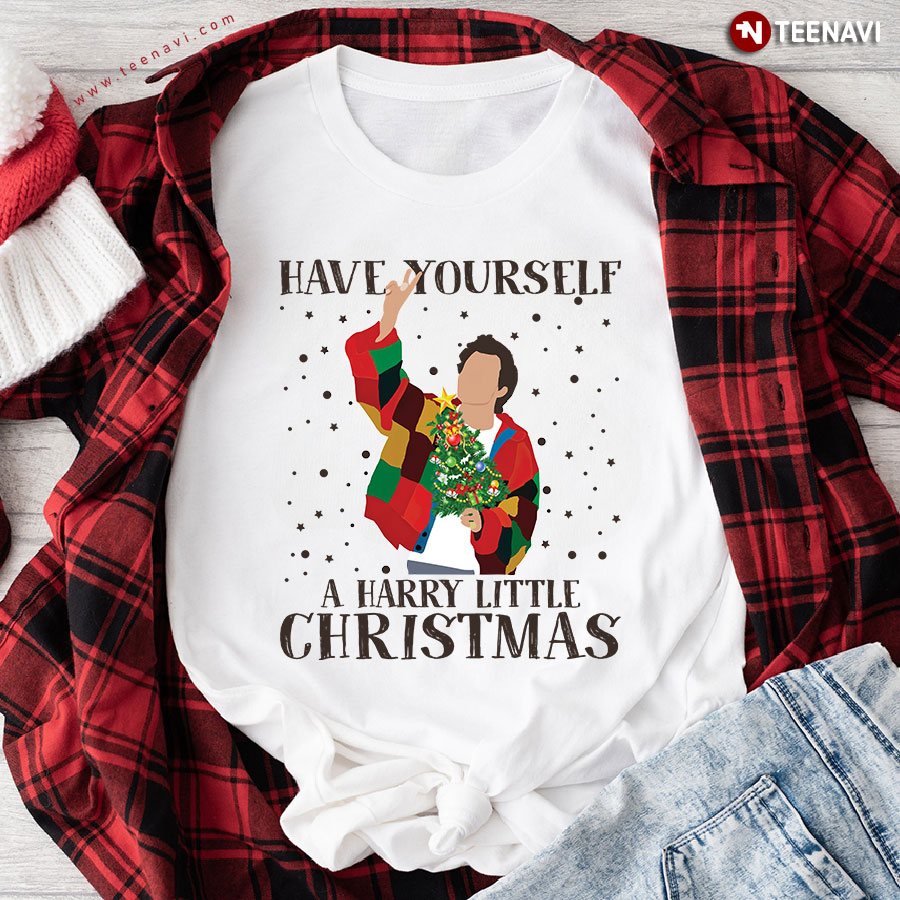 Harry Styles Have Yourself A Harry Little Christmas T-Shirt - Unisex Tee