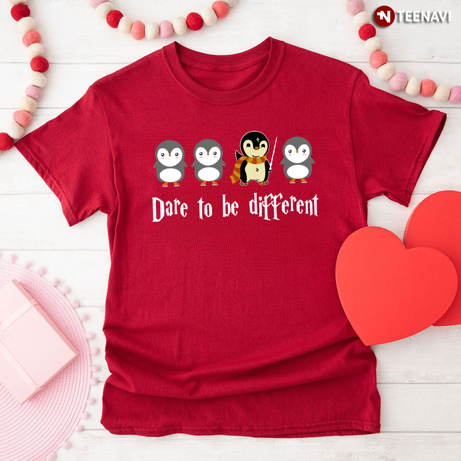 Penguin As Harry Potter Dare To Be Different T-Shirt