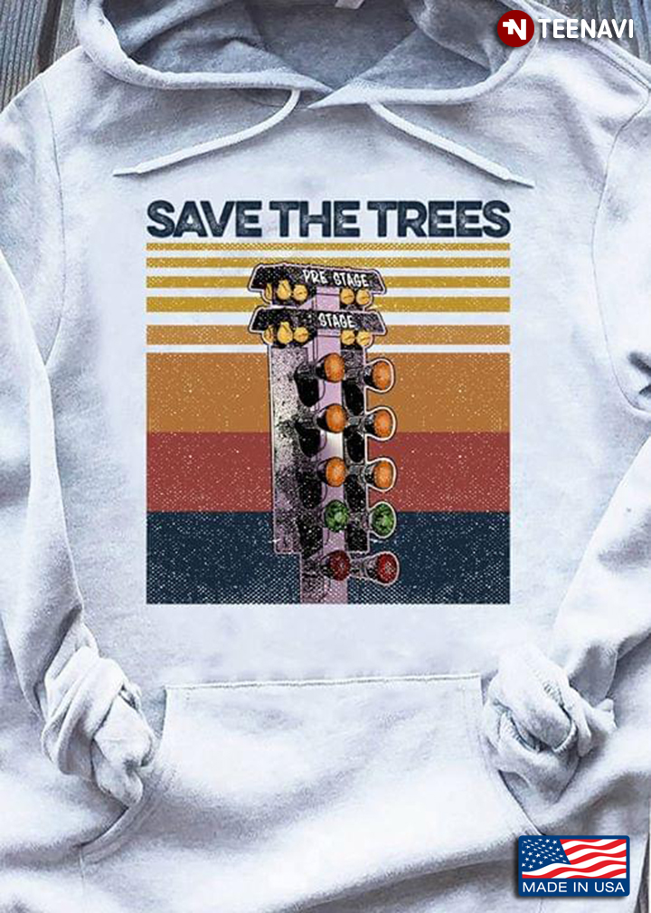 Save The Trees Vintage Traffic Light