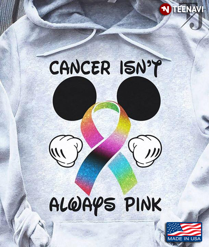 Minnie Mouse Cancer Isn't Always Pink Breast Cancer Awareness