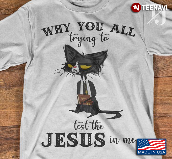 Cat Bible Why You All Trying To Test The Jesus In Me