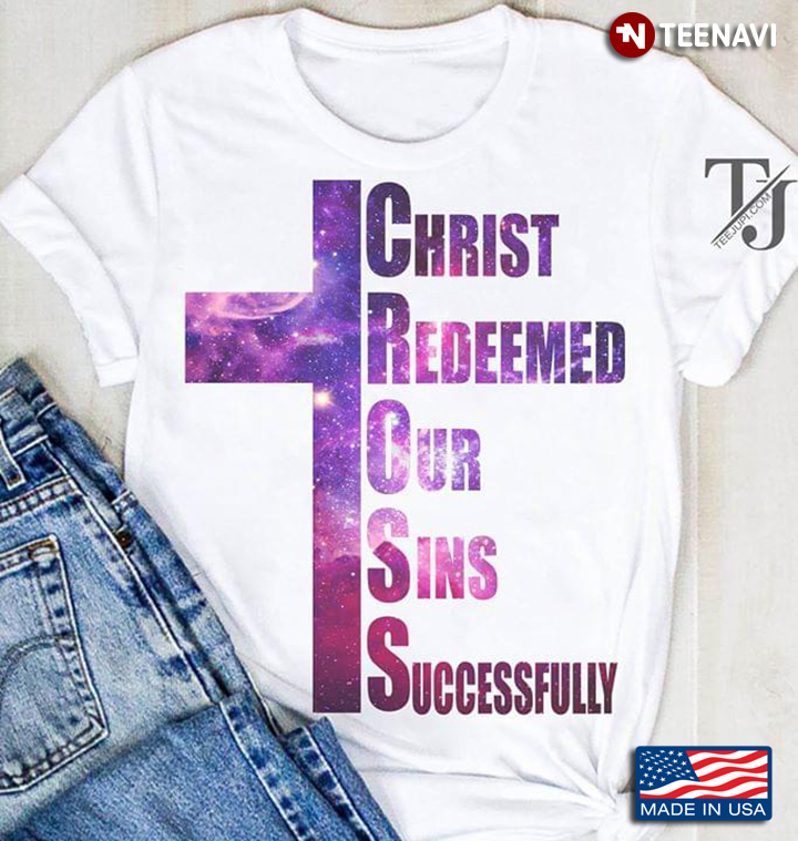 Christ Redeemed Our Sins Successfully Cross