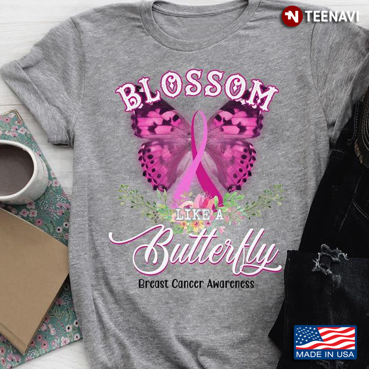Blossom Like A Butterfly Breast Cancer Awareness