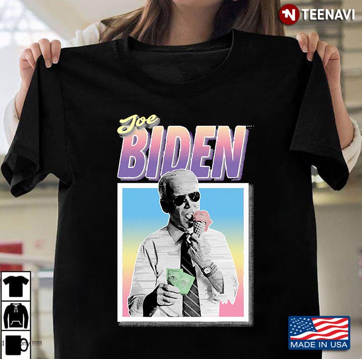 Joe Biden Graphic Design 90s Style Hipster Statement Tee
