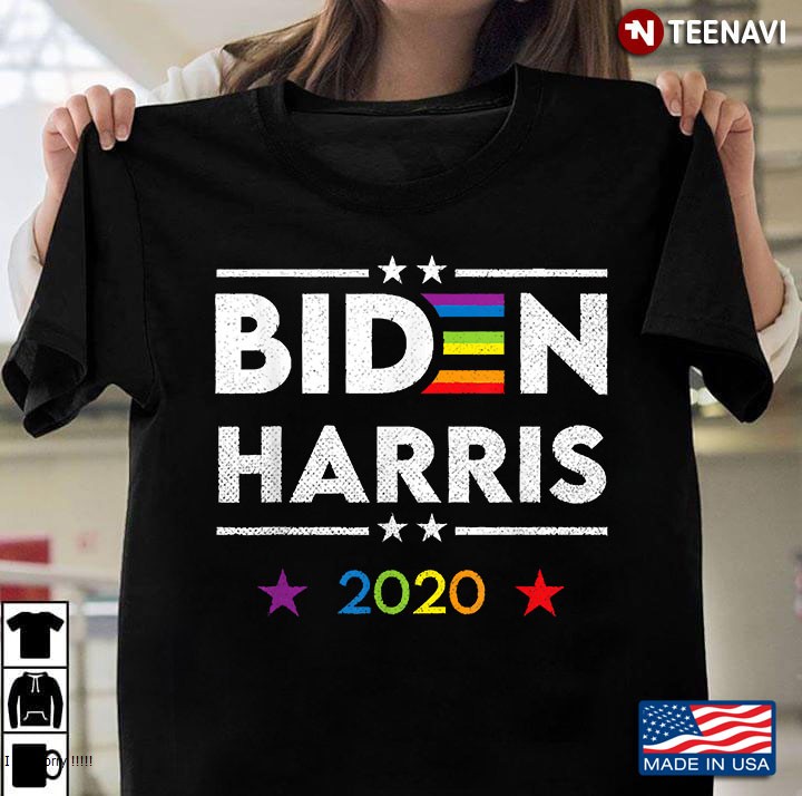 Joe Biden Kamala Harris 2020 Rainbow Gay Pride Lgbt Election