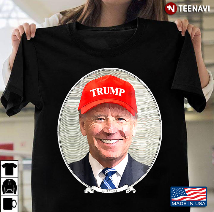 Joe Biden Wearing Hat Trump