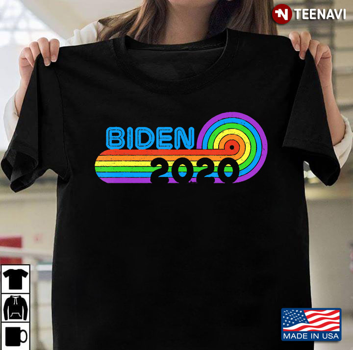 Lgbt, Biden 2020, Retro Rainbow Gay Pride Lgbtq