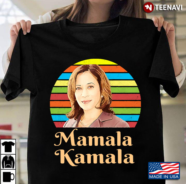 Mamala Kamala 2020,Kamala Harris, Vintage Retro, American Flag Vintage, Biden 2020