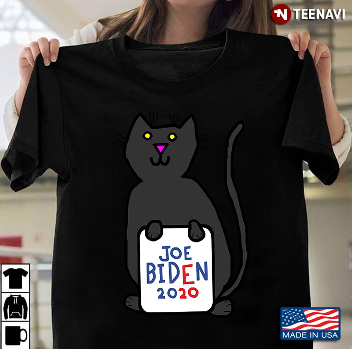 Small Cat With Joe Biden 2020 Sign
