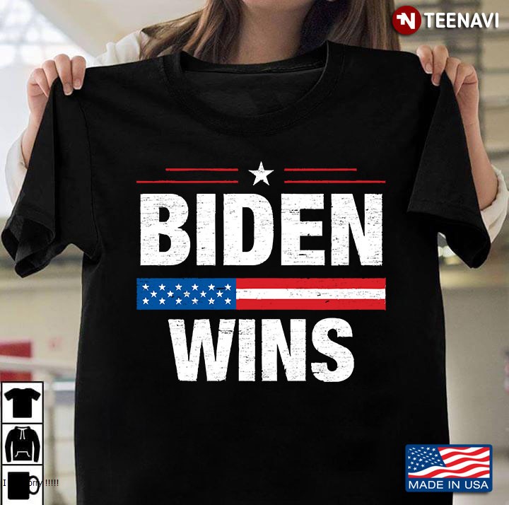 Biden Win Us Flag