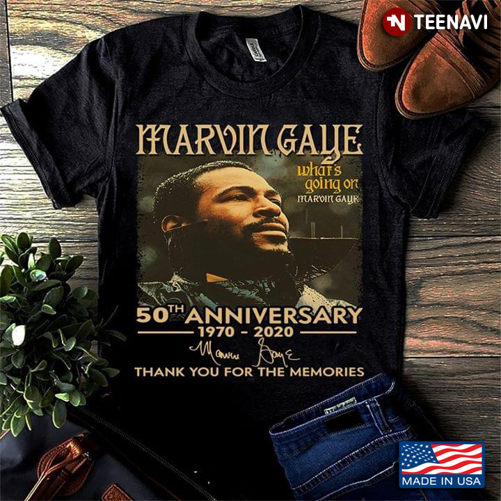 Marvin Gaye 50th Anniversary 1970-2020 Thank You For The Memories
