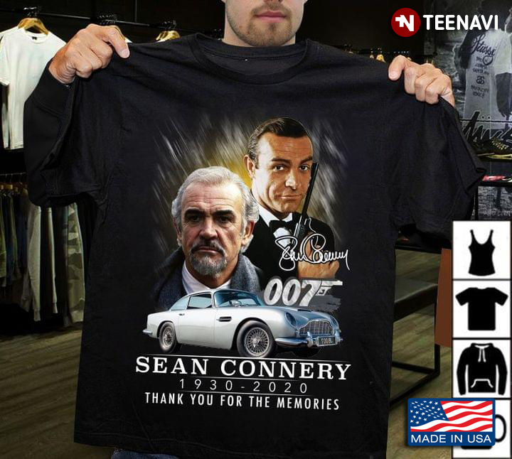 James Bond 007 Sean Connery 1930-2020 Thank You For The Memories