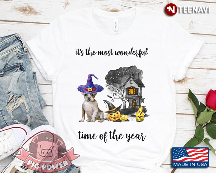 American Staffordshire Terrier Witch It's The Most Wonderful Time Of The Year