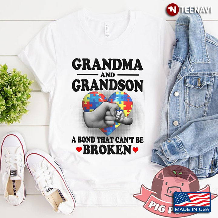 Grandma And Grandson A Bond That Can't Be Broken Autism Awareness