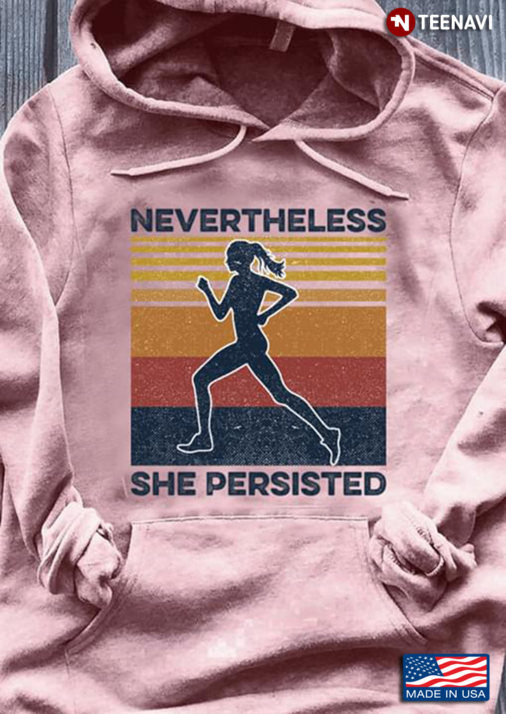 Girl Nevertheless She Persisted Vintage