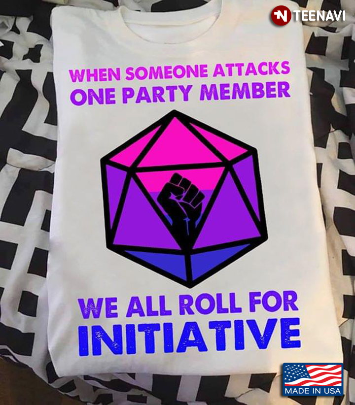 Dungeon D24 When Someone Attacks One Party Member We All Roll For Initiative Juneteeth