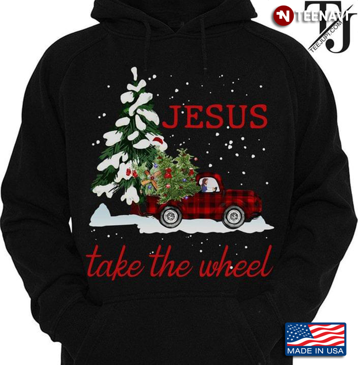Christmas Car Jesus Take The Wheel