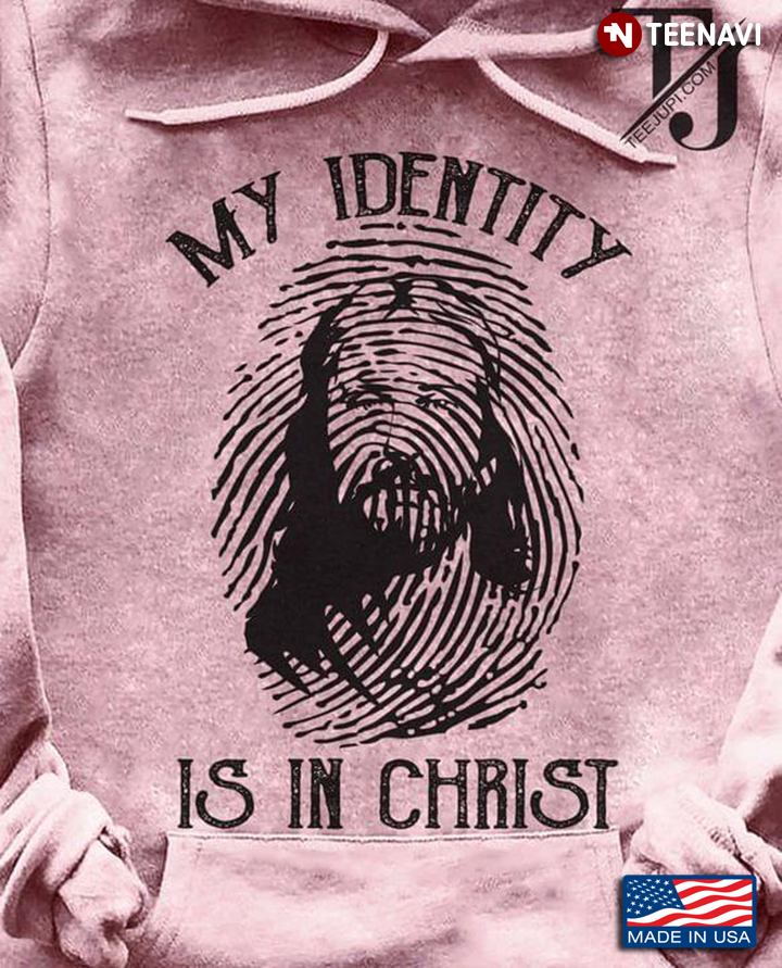 My Identity Is In Christ Fingerprint