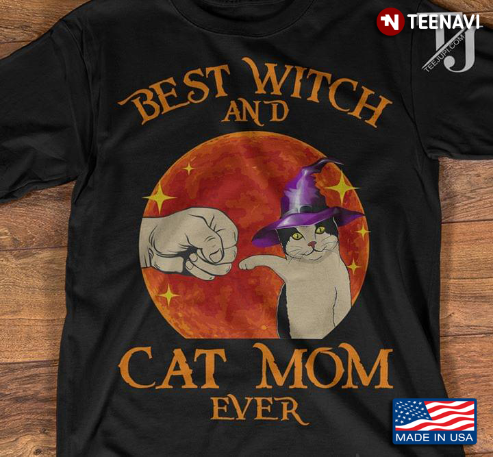 Best Witch And Cat Mom Ever Halloween