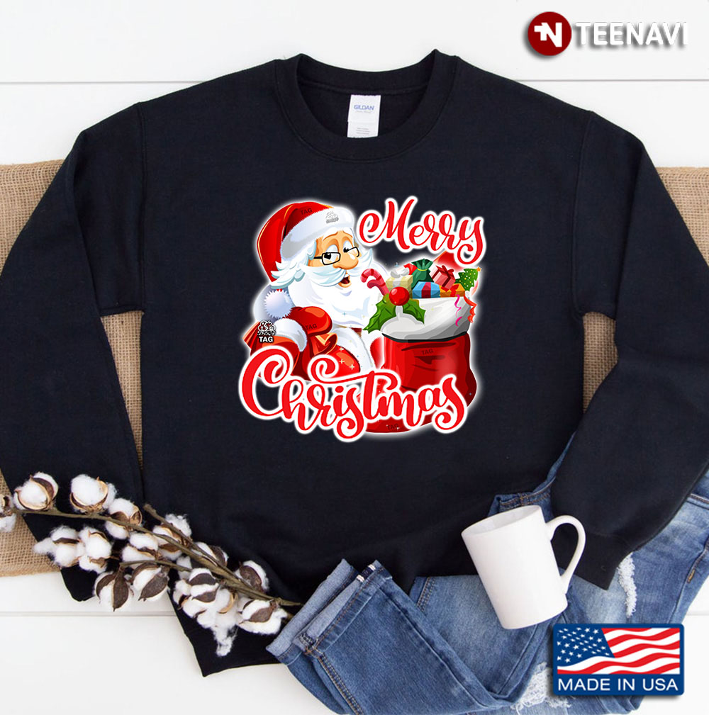 Santa Claus! Merry Christmas - Merry Xmas Sweatshirt