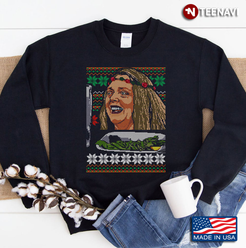 Carole Baskin Ugly Christmas Sweater Style Sweatshirt