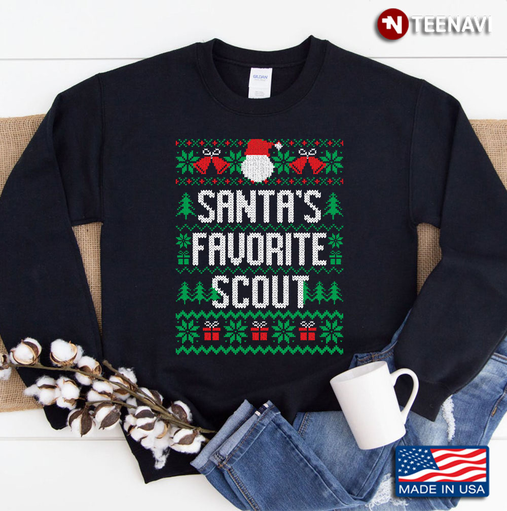 Santa's Favorite Scout Sweatshirt