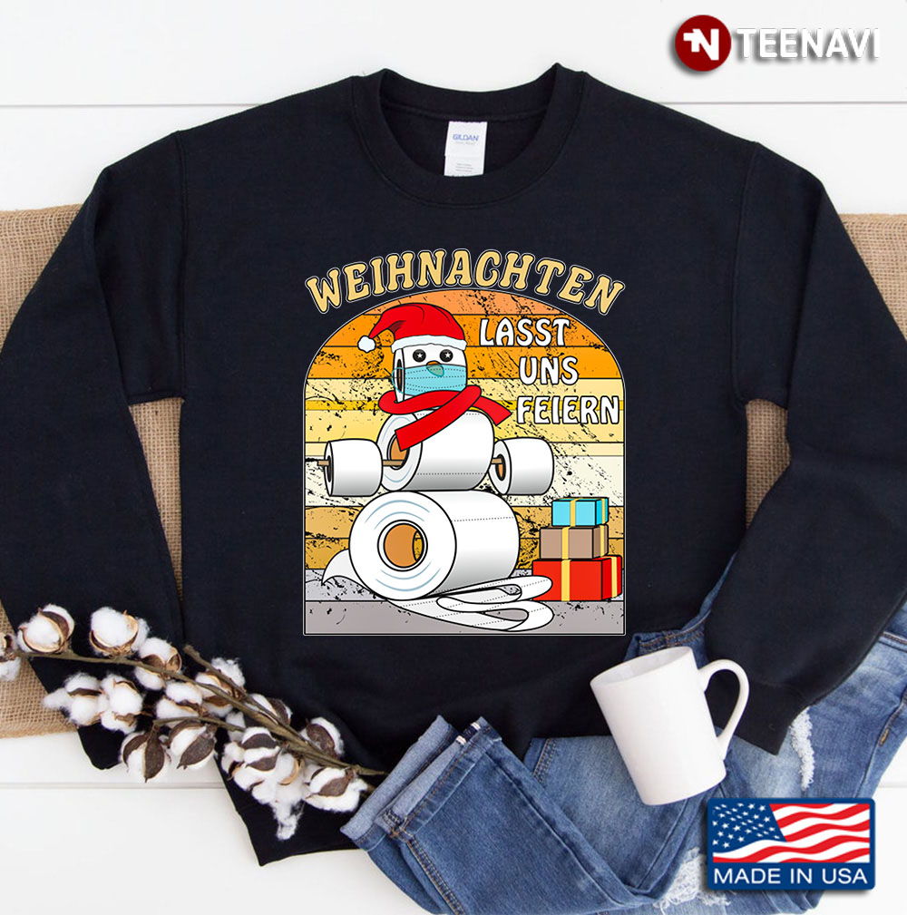 Christmas Clorus Gifts Grunge Background Sweatshirt