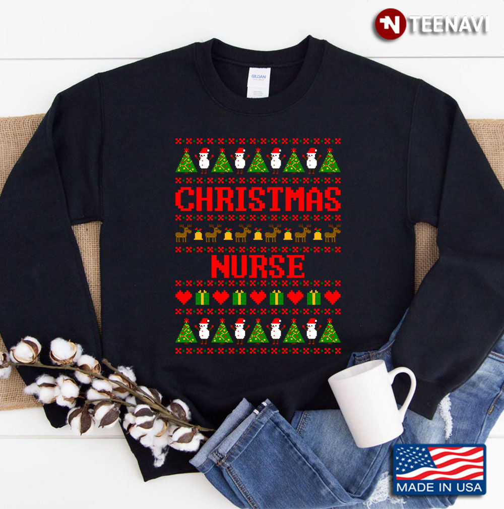 Christmas Nurse Sweatshirt