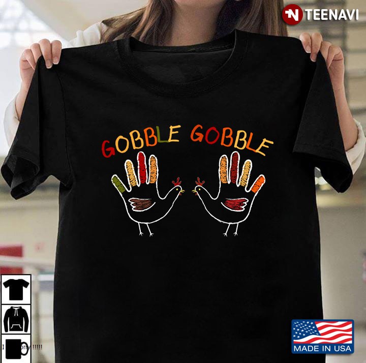 Gobble Gobble Hand Turkeys