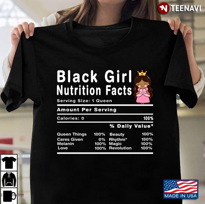 Black Girl Nutrition Facts