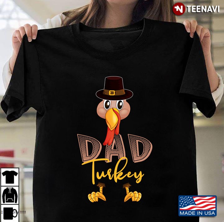 I'm The Dad Turkey Thanksgiving Costume Christmas Dad Father