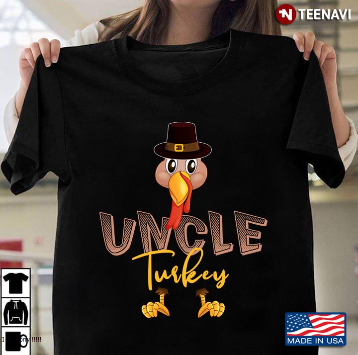 I'm The Uncle Turkey Thanksgiving Costume Christmas Dad Father