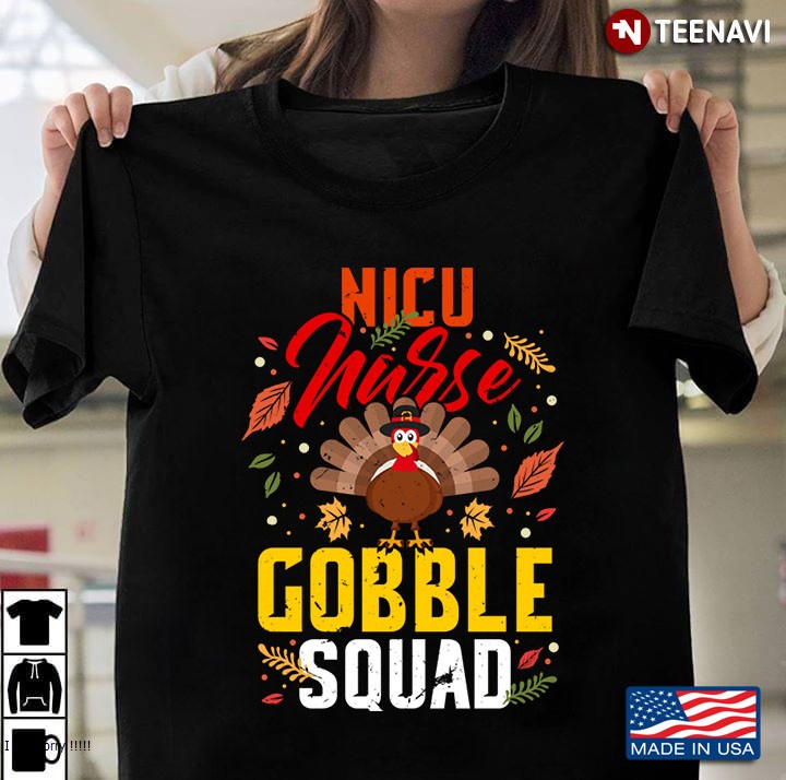 Nicu Nurse Gobble Squad Thanksgiving Turkey Gifts