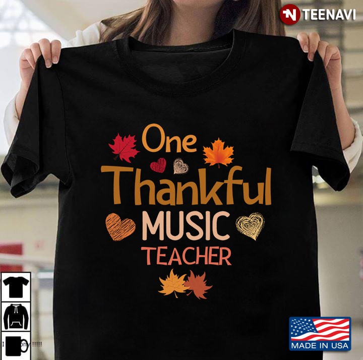 One Thankful Music Teacher Thanksgiving