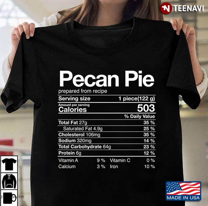 Pecan Pie Nutritional Facts Thanksgiving Gifts Turkey Day