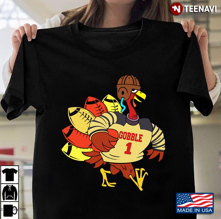 Sports Lovers Thanksgiving Football Gobble Players Turkey