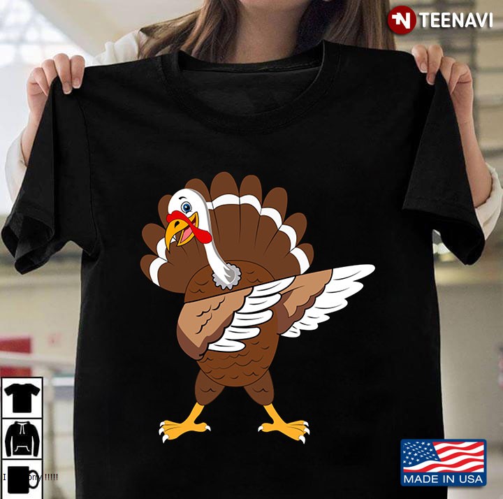 Dabbing Turkey Funny Thanksgiving Gift