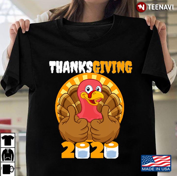 Thanksgiving Turkey Mask Paper Toilet 2020